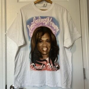 Kanye West Yeezus in Loving‎ Memory Donda West & Robert Kardashian Tour T-Shirt